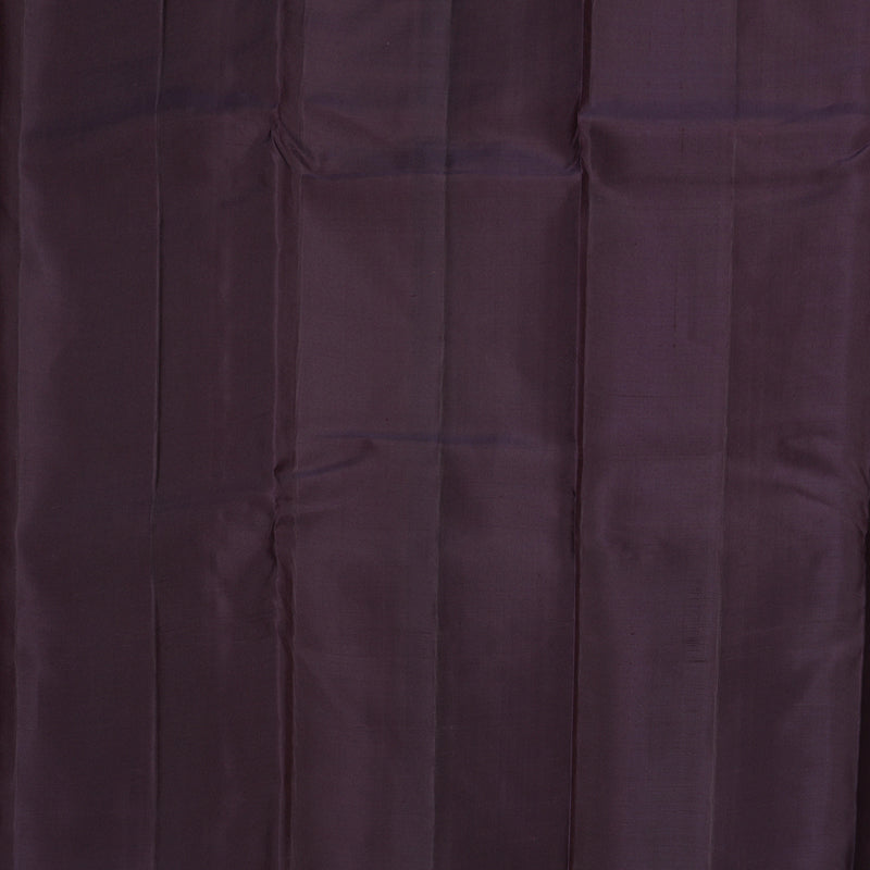 Hayagrivas Handloom Rust Orange Kanjivaram Silk Saree KBF296E2-1