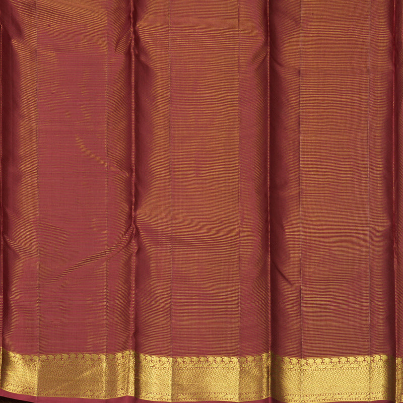 Hayagrivas Handloom Maroon Kanjivaram Silk Saree KBF296E3-1
