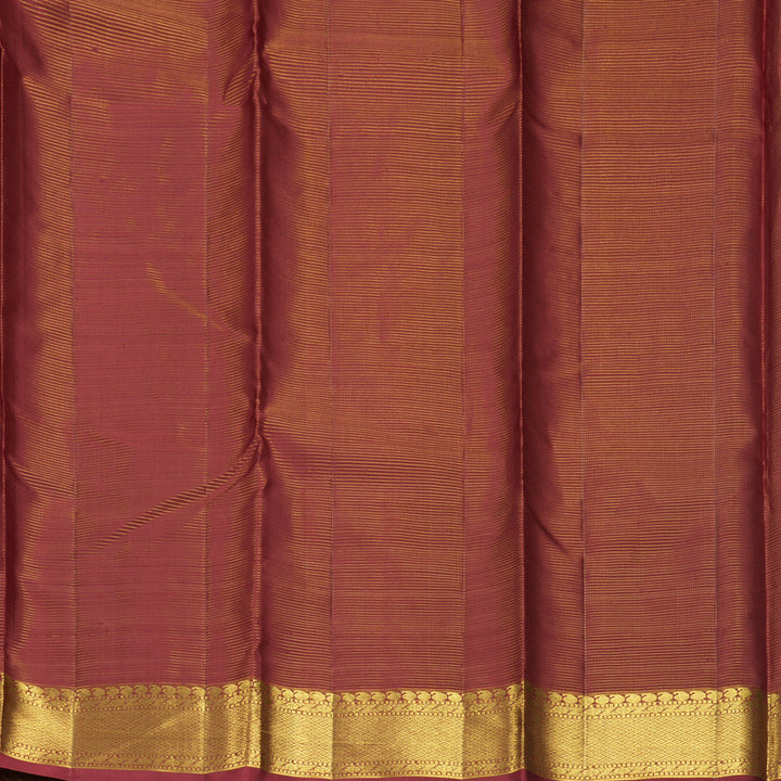 Hayagrivas Handloom Maroon Kanjivaram Silk Saree KBF296E3-1