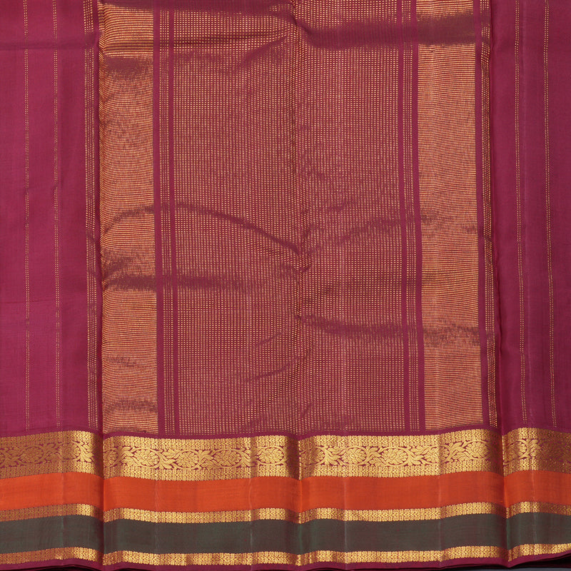 Hayagrivas Handloom Mayilkazhuthu Kanjivaram Silk Saree KBF310E32-1