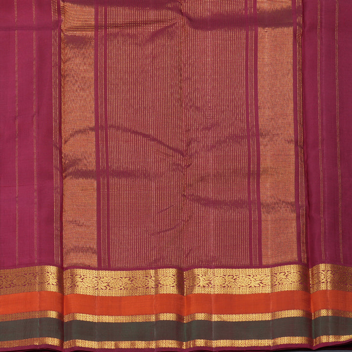 Hayagrivas Handloom Mayilkazhuthu Kanjivaram Silk Saree KBF310E32-1