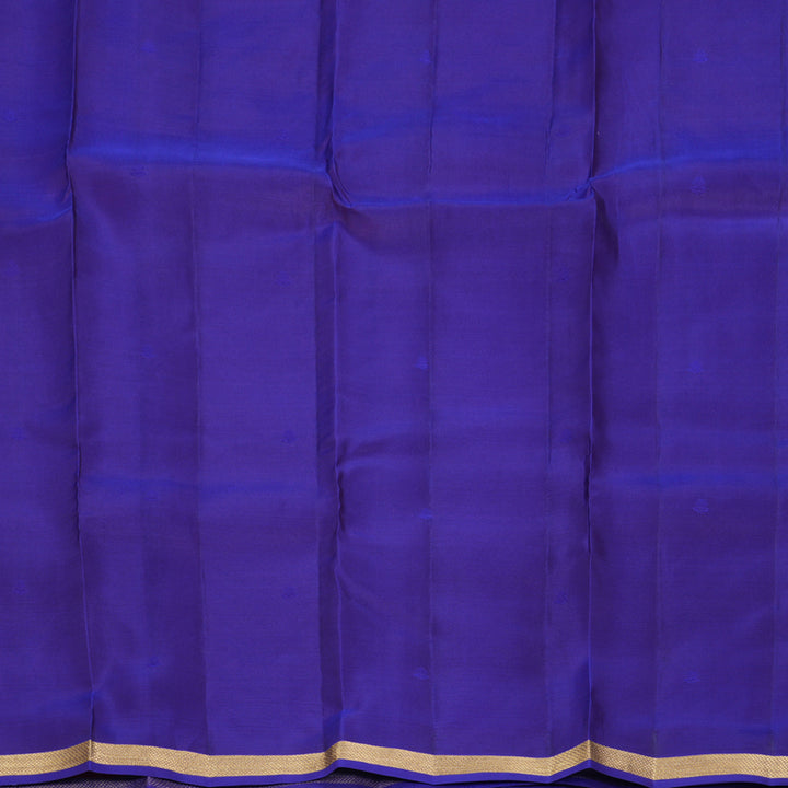 Hayagrivas Handloom Magenta Kanjivaram Silk Saree with Purple Border KBF322E1-17