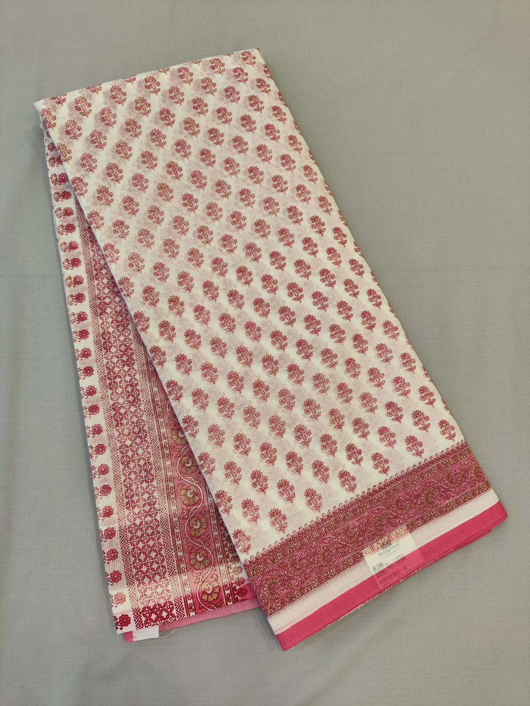 Hayagrivas Half-White Kota Cotton Saree KBF323E2-6