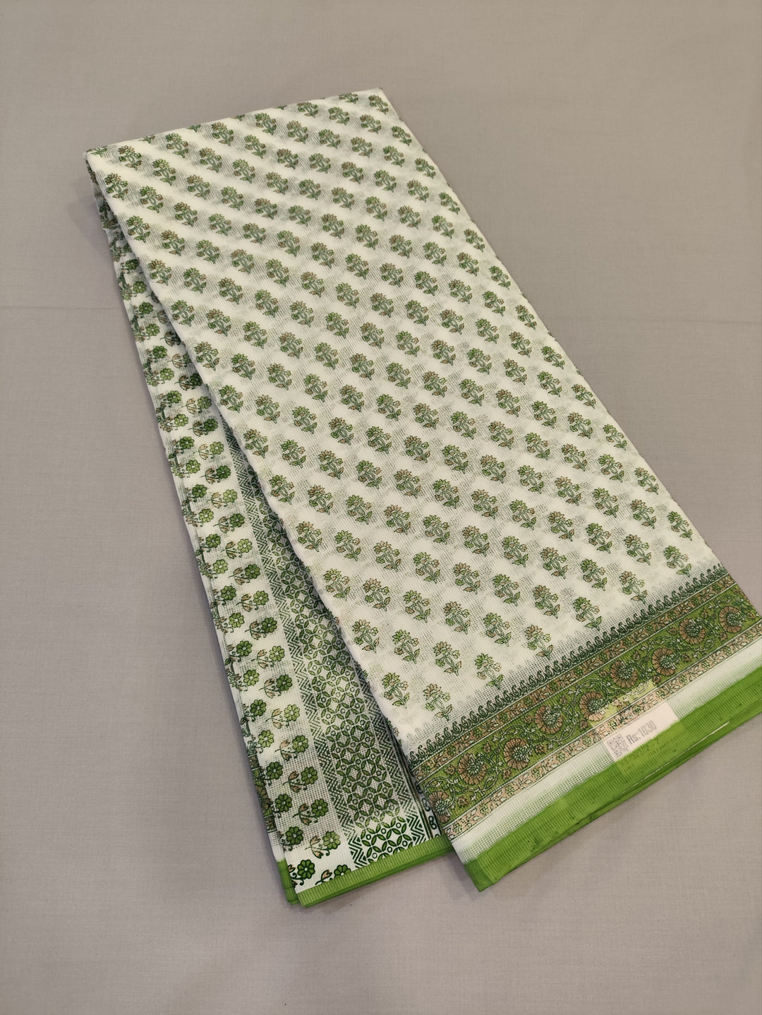 Hayagrivas Half-White Kota Cotton Saree KBF323E2-7