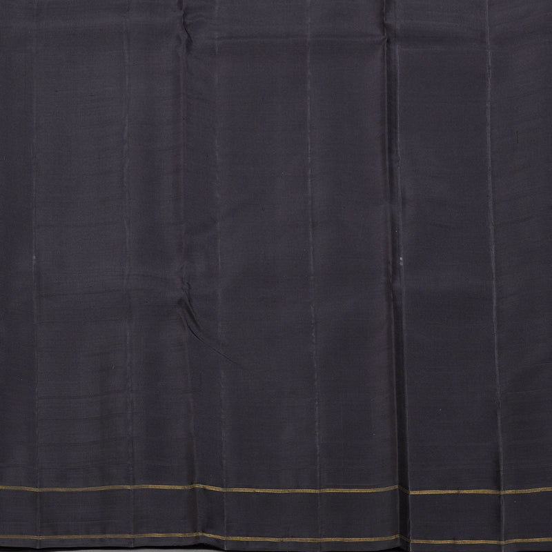 Hayagrivas Handloom Peacock Green Kanjivaram Silk Saree with Deep Nagapazham Border KBF325E6-1