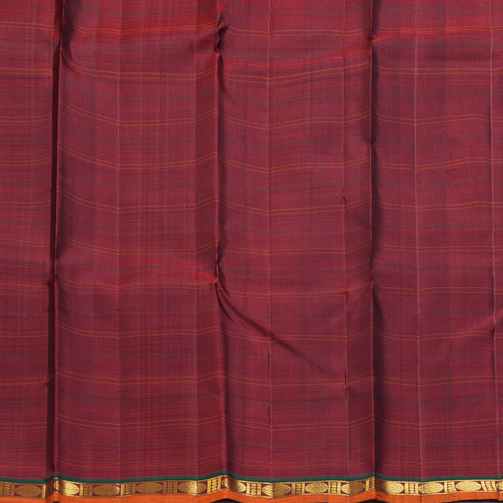 Hayagrivas Handloom Black Kanjivaram Silk Saree KBF326E4-1