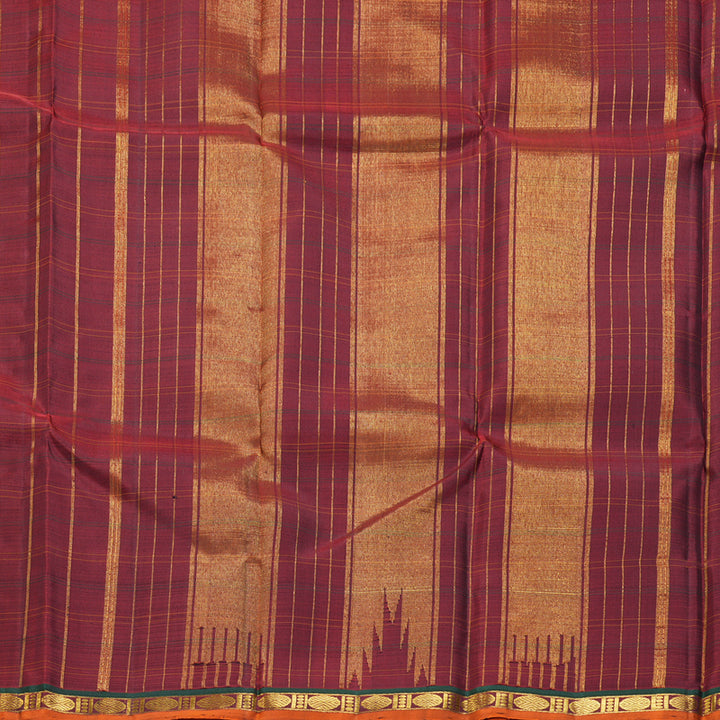 Hayagrivas Handloom Black Kanjivaram Silk Saree KBF326E4-1