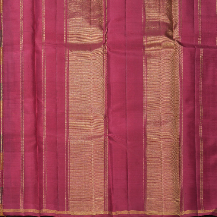 Hayagrivas Handloom Multicolour Checks Kanjivaram Silk Saree KBF326E5-1