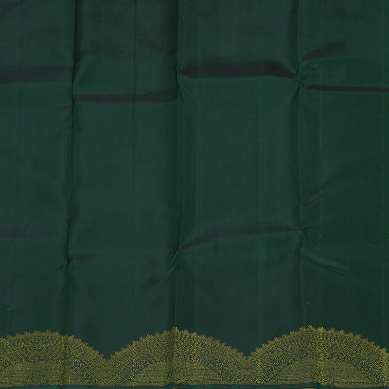 Hayagrivas Handloom Khaki Brown Kanjivaram Silk Saree KBF330E4-1