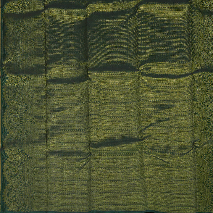 Hayagrivas Handloom Khaki Brown Kanjivaram Silk Saree KBF330E4-1