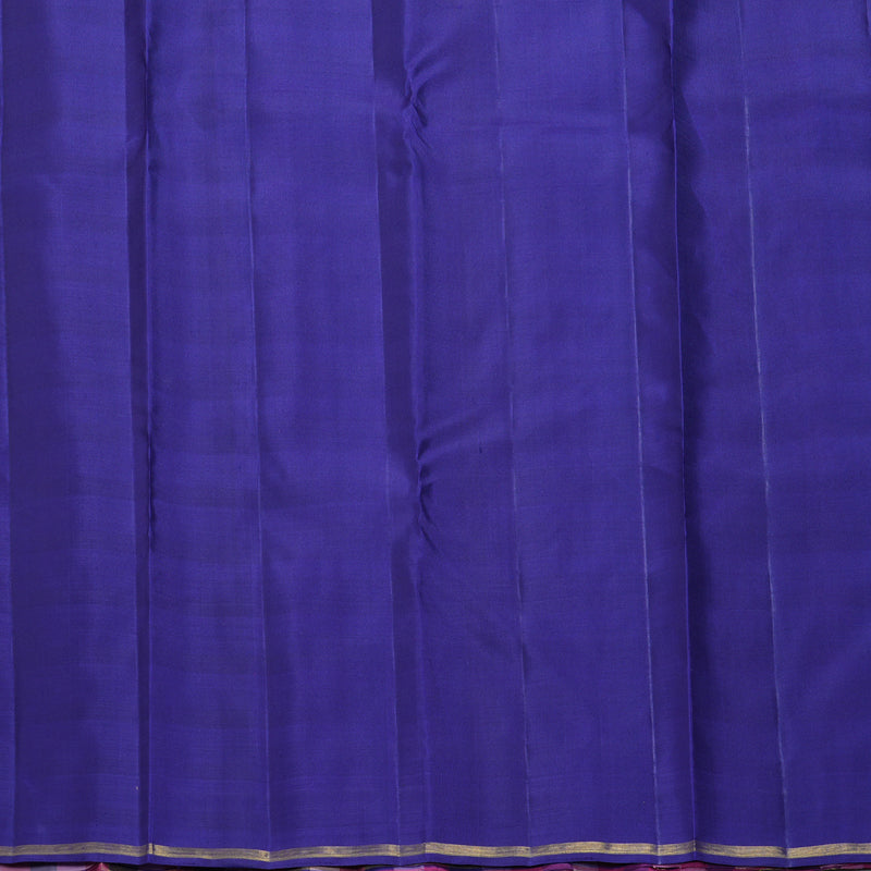 Hayagrivas Handloom Multicolour Checks Kanjivaram Silk Saree KBF331E1-1