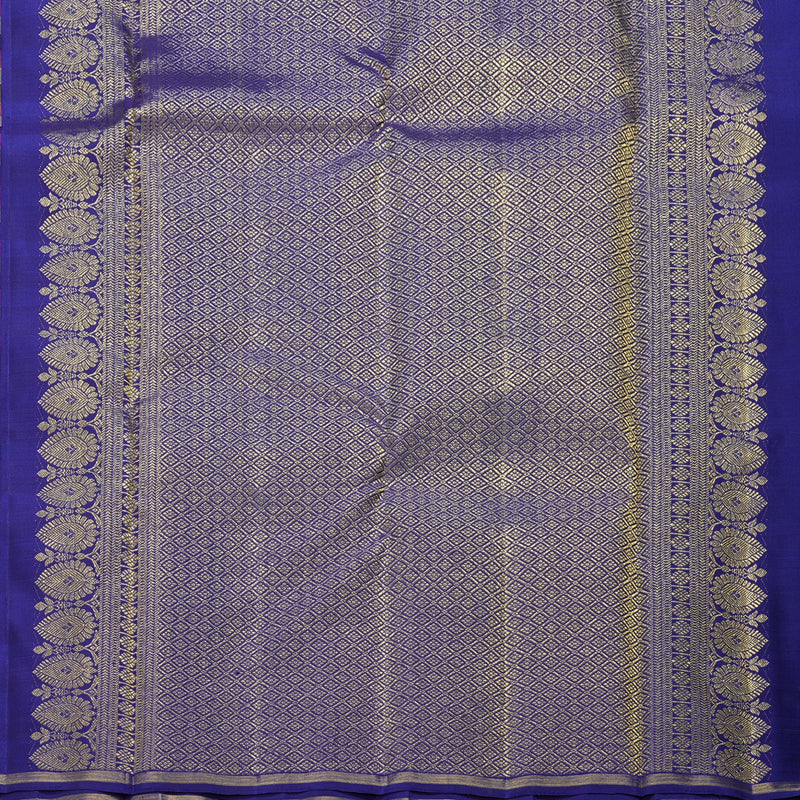 Hayagrivas Handloom Multicolour Checks Kanjivaram Silk Saree KBF331E1-1