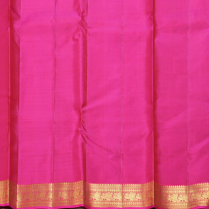 Hayagrivas Handloom Purple Kanjivaram Silk Saree KBF331E1-3