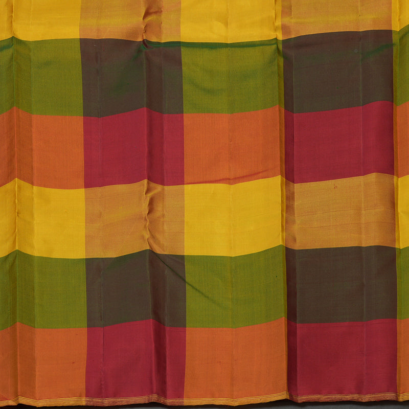 Hayagrivas Handloom Black Kanjivaram Silk Saree KBF33D1-1