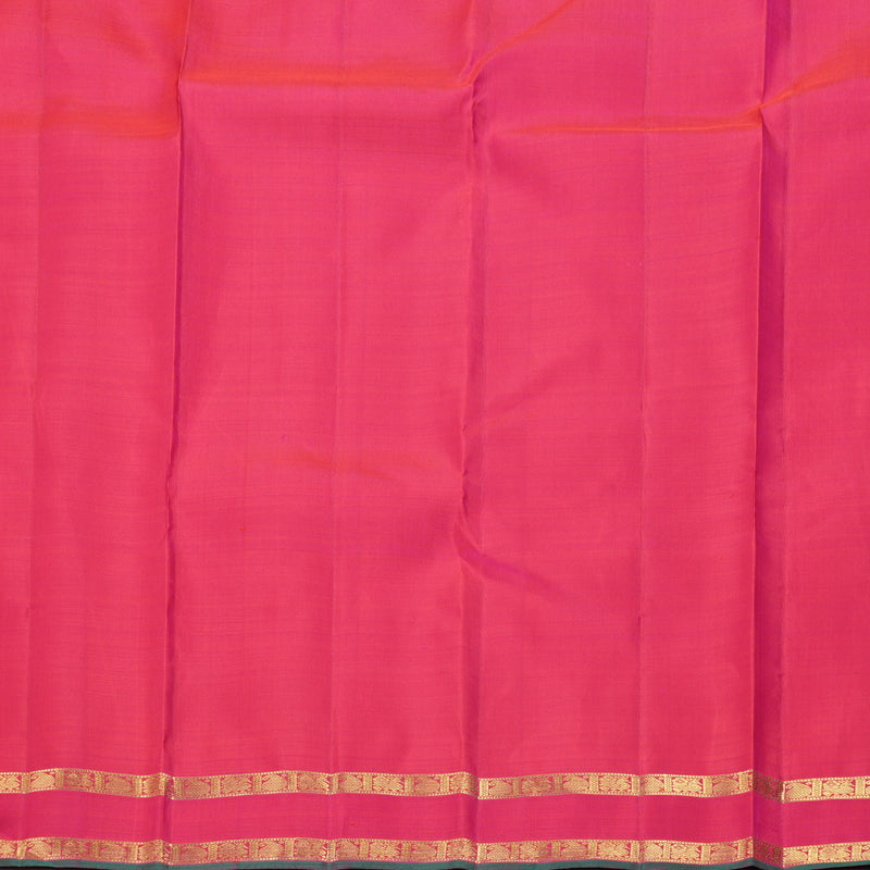 Hayagrivas Handloom Rani Pink Kanjivaram Silk Saree KBF343E6-1