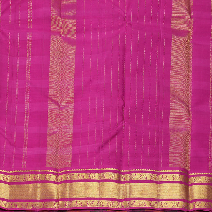 Hayagrivas Handloom Multicolour Checks Kanjivaram Silk Saree KBF355F1-1