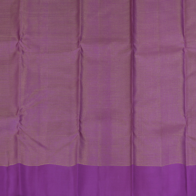 Hayagrivas Handloom Purple Kanjivaram Silk Saree KBF355F3-1