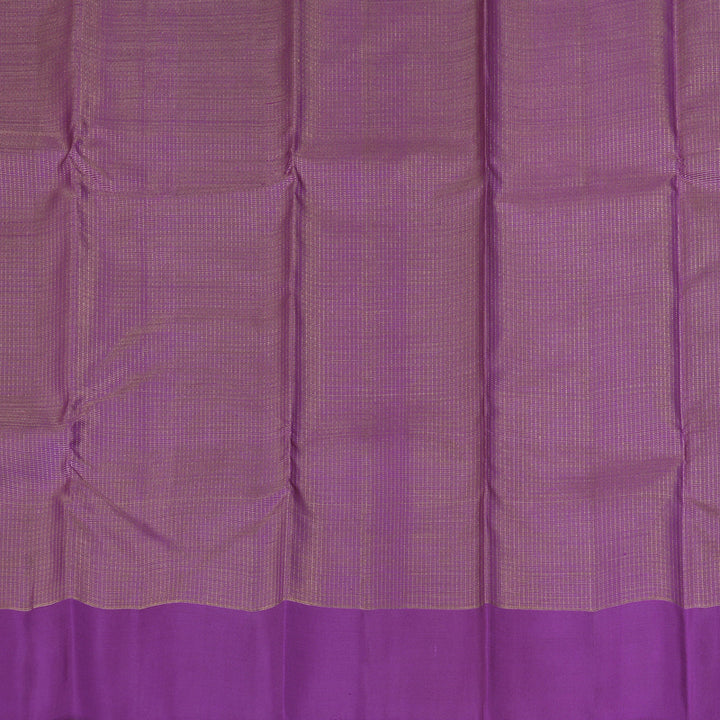 Hayagrivas Handloom Purple Kanjivaram Silk Saree KBF355F3-1