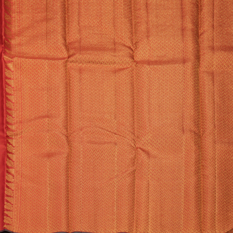 Hayagrivas Handloom Red Kanjivaram Silk Saree KBF356F6-2