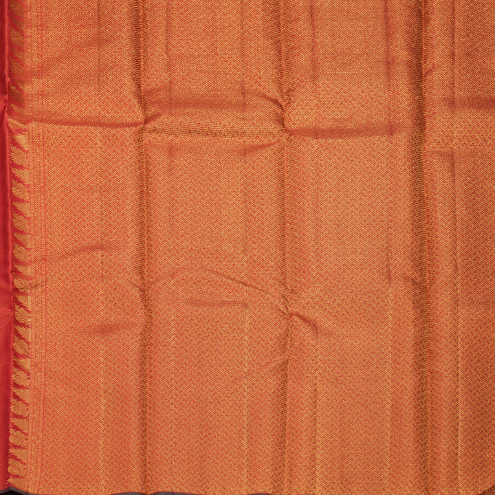 Hayagrivas Handloom Red Kanjivaram Silk Saree KBF356F6-2
