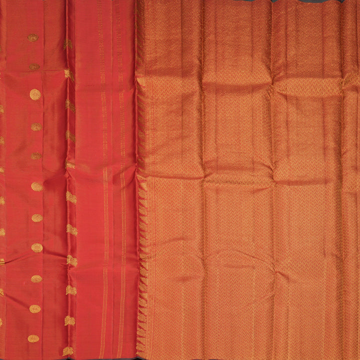 Hayagrivas Handloom Red Kanjivaram Silk Saree KBF356F6-2