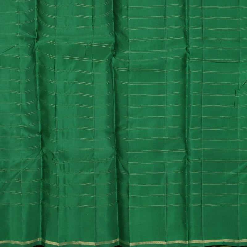 Hayagrivas Handloom Yellow Kanjivaram Silk Saree KBF361F1-1