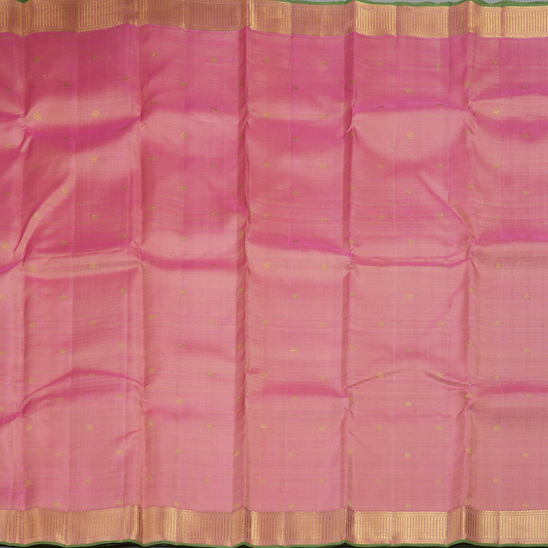 Hayagrivas Handloom Lotus Pink Kanjivaram Silk Saree KBF369F1-1