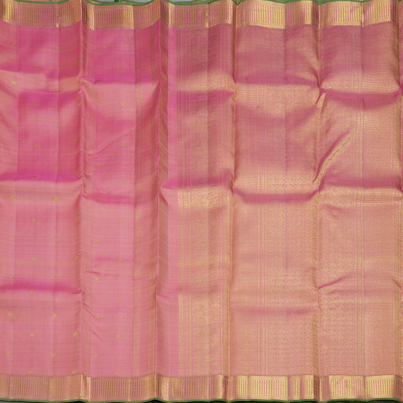 Hayagrivas Handloom Lotus Pink Kanjivaram Silk Saree KBF369F1-1