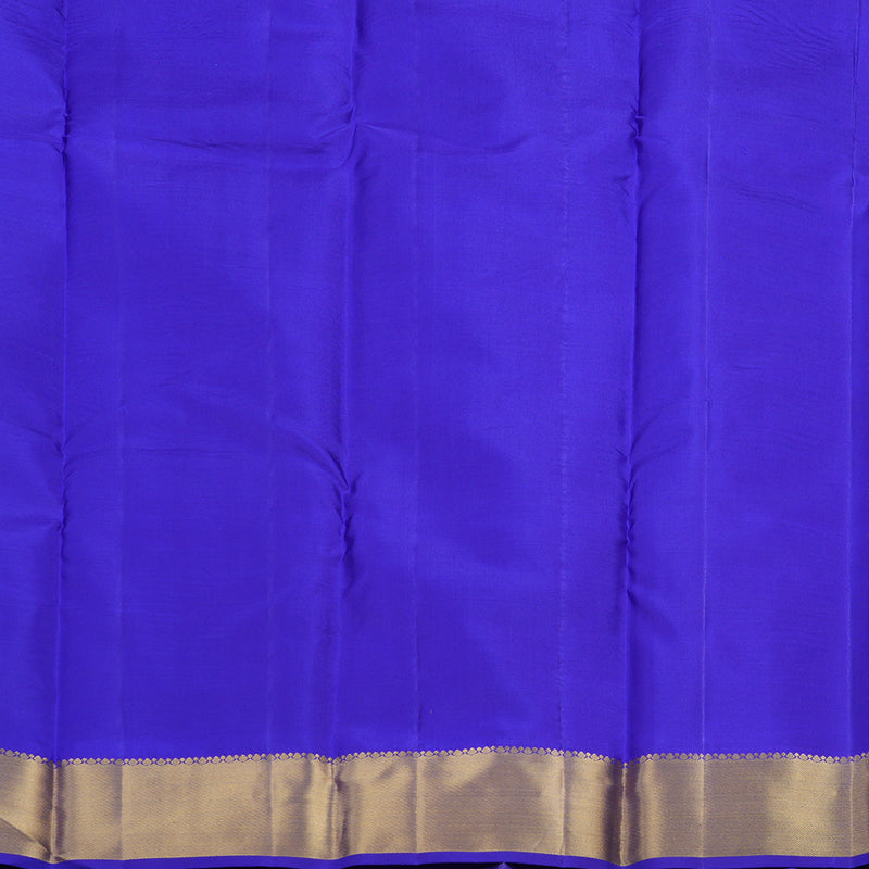 Hayagrivas Handloom MS Blue Kanjivaram Silk Saree KBF37D3-3