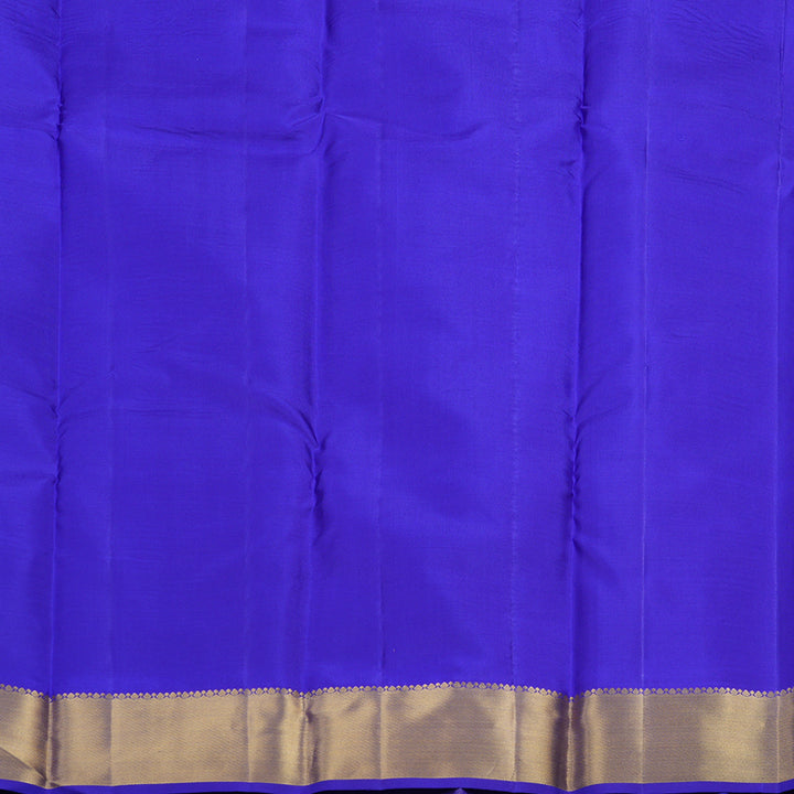 Hayagrivas Handloom MS Blue Kanjivaram Silk Saree KBF37D3-3