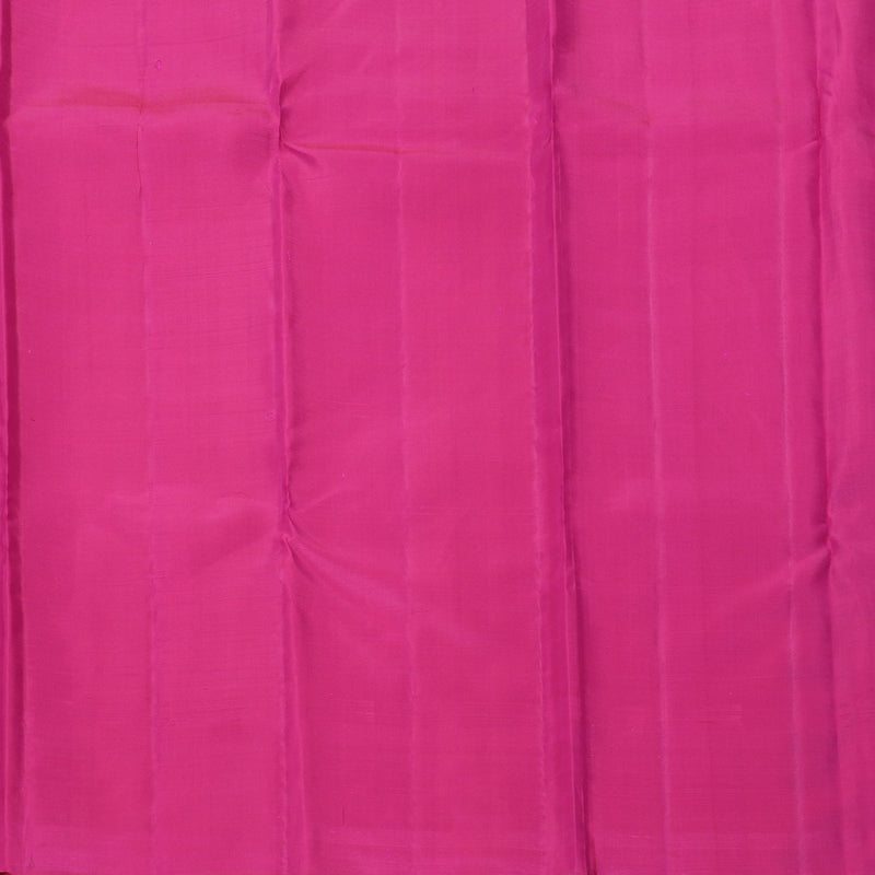 Hayagrivas Handloom Rani Pink Kanjivaram Silk Saree KBF380F3-1