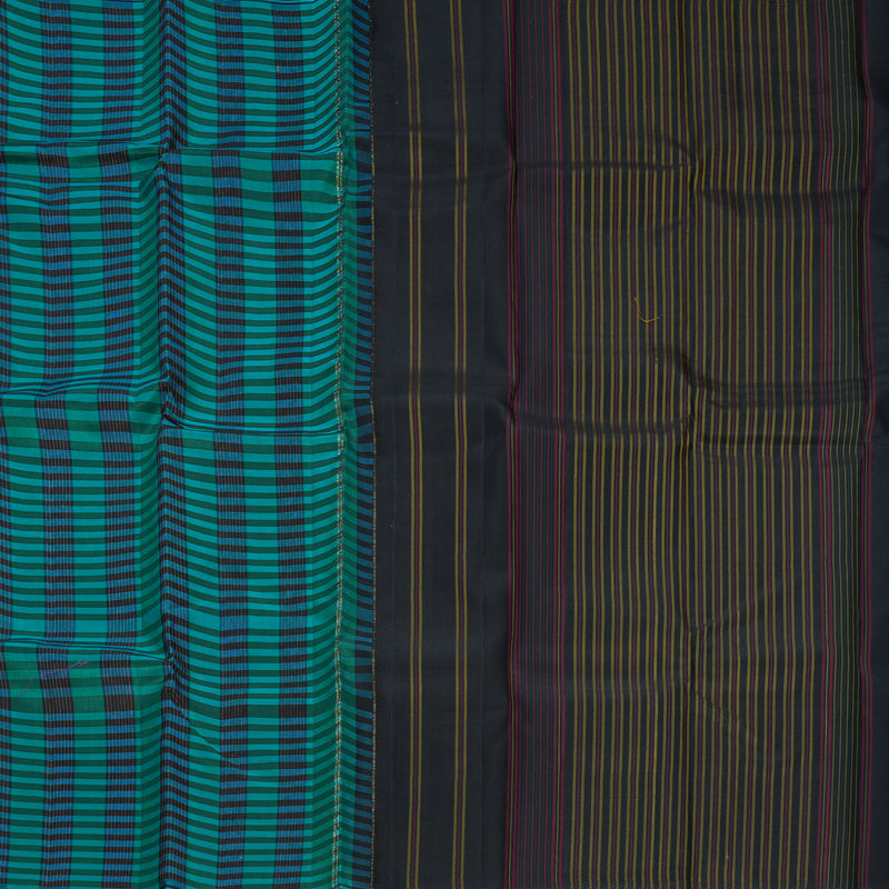 Hayagrivas Handloom Multicolour Kanjivaram Silk Saree KBF382F2-1