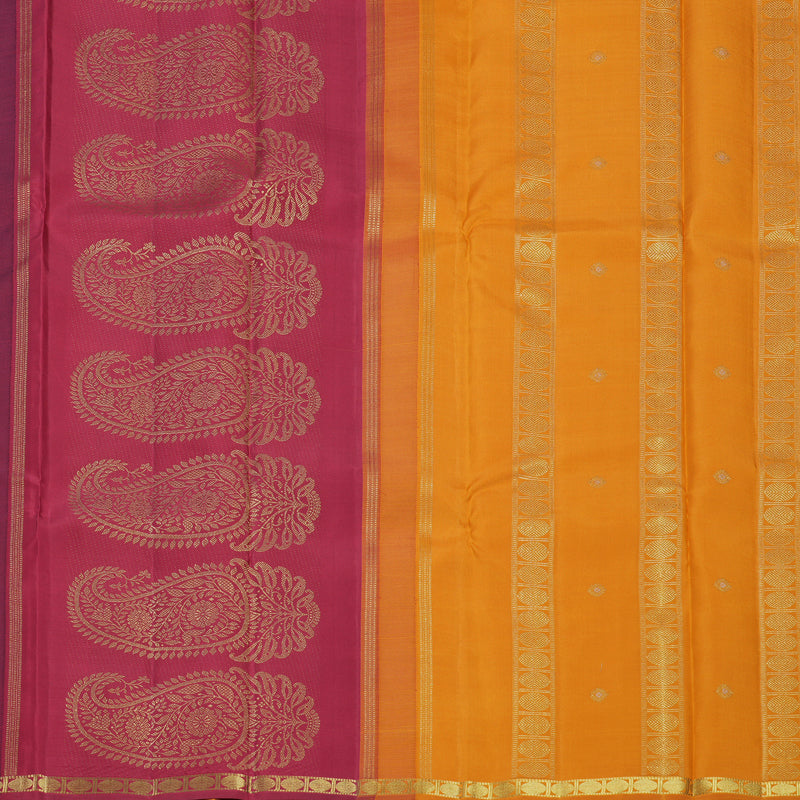 Hayagrivas Handloom MS Blue Kanjivaram Silk Saree KBF390F3-1