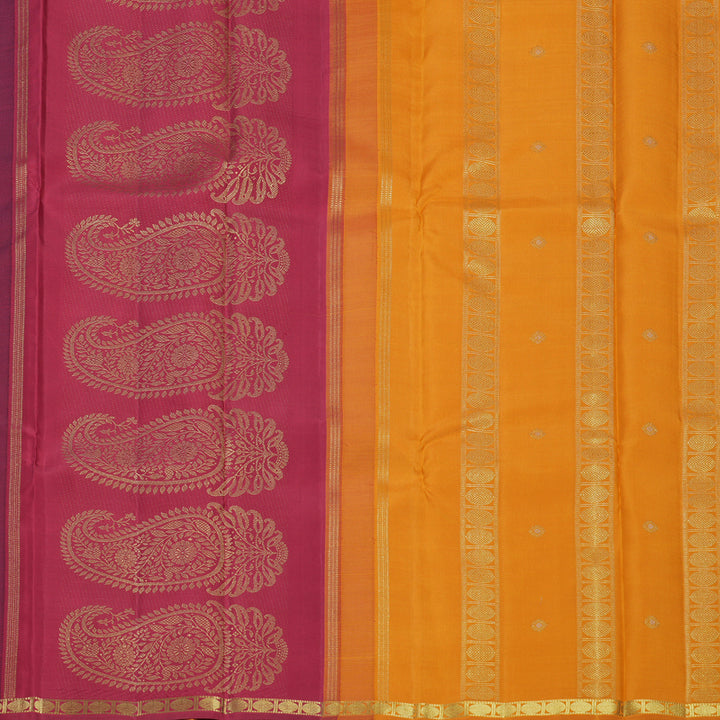 Hayagrivas Handloom MS Blue Kanjivaram Silk Saree KBF390F3-1