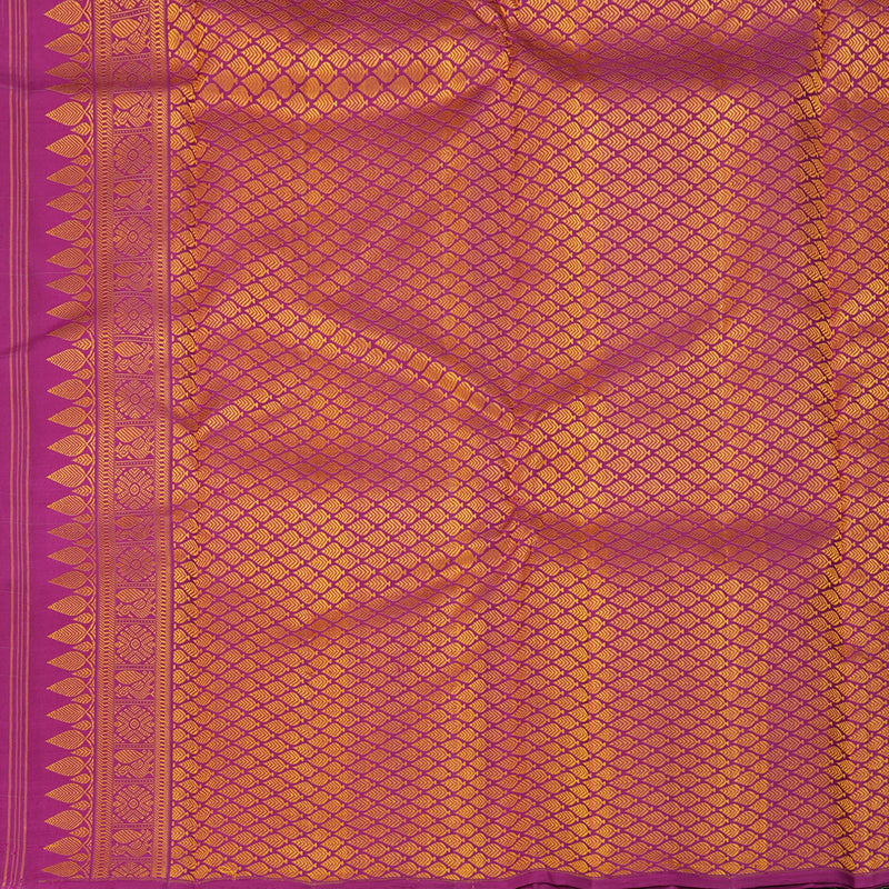 Hayagrivas Handloom Pista Green Kanjivaram Silk Saree KBF397F2-1