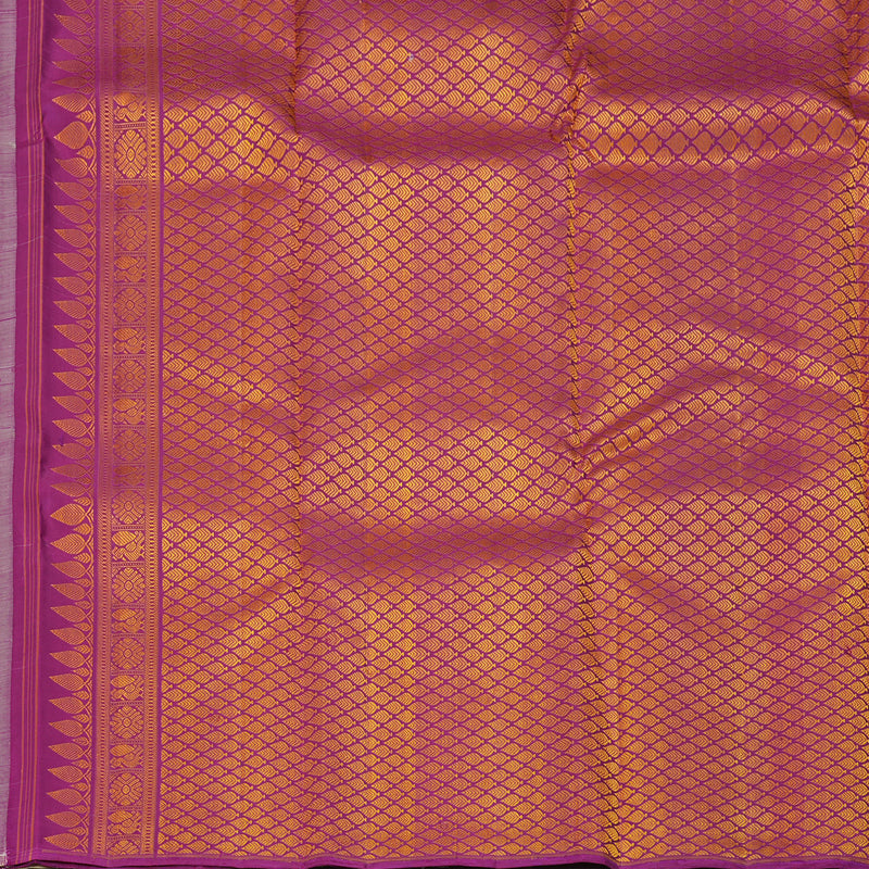 Hayagrivas Handloom Beige Kanjivaram Silk Saree KBF397F2-2