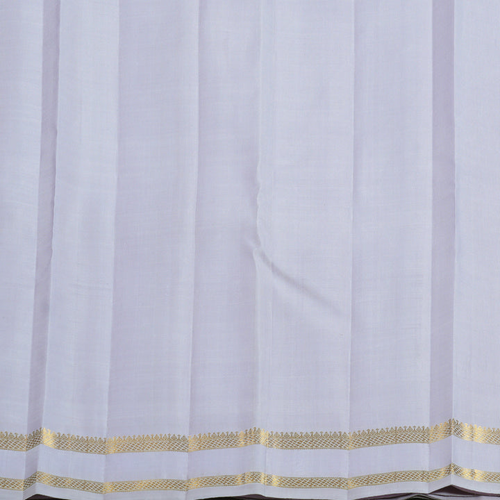 Hayagrivas Handloom Lilac Kanjivaram Silk Saree KBF39D6-1