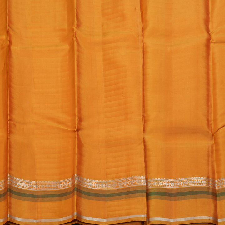 Hayagrivas Handloom Pink Kanjivaram Silk Saree with Orange Border KBF403F2-2
