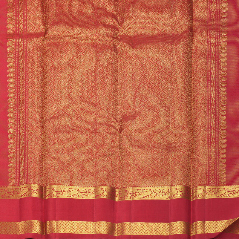 Hayagrivas Handloom Red Kanjivaram Silk Saree KBF408F5-1