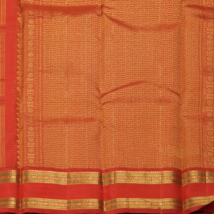 Hayagrivas Handloom Bottle Green Kanjivaram Silk Saree with Red Border KBF411F1-1