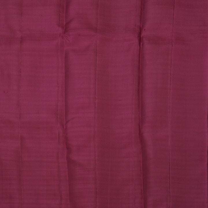 Hayagrivas Handloom Burgundy Kanjivaram Silk Saree KBF412F11-1