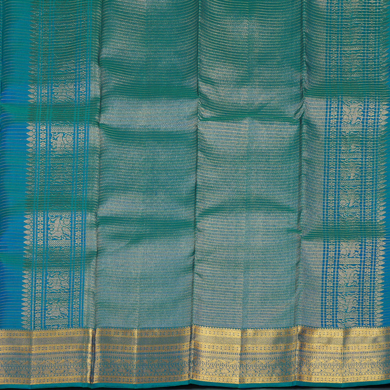 Hayagrivas Handloom Mayilkazhuthu Kanjivaram Silk Saree KBF41D5-1