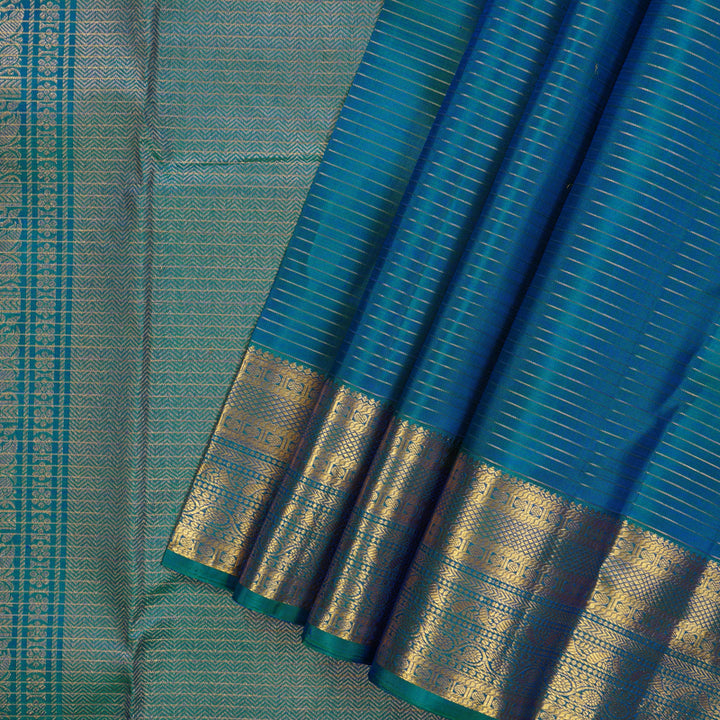 Hayagrivas Handloom Mayilkazhuthu Kanjivaram Silk Saree KBF41D5-1