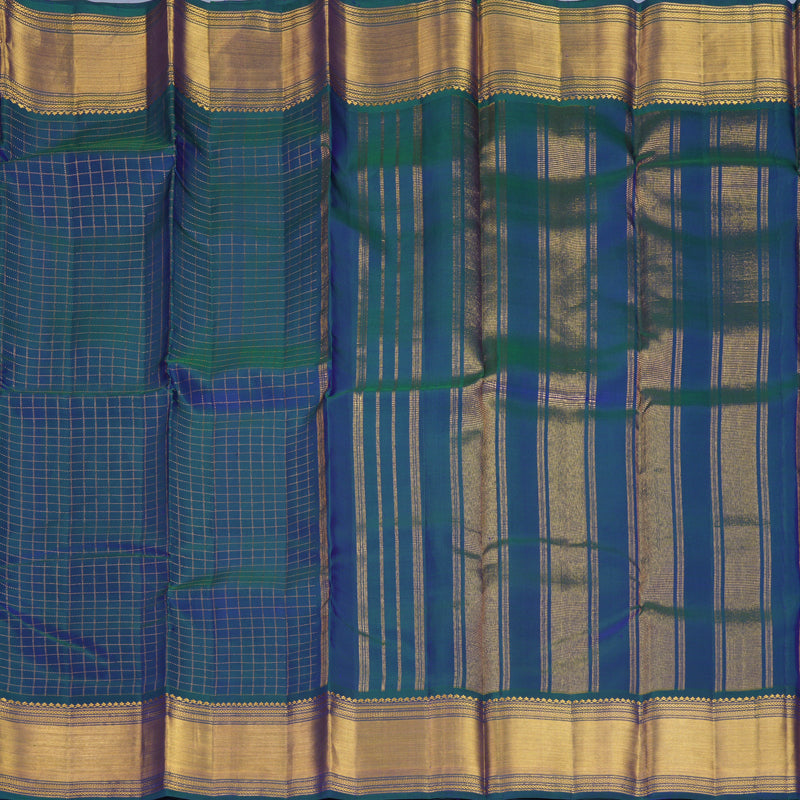 Hayagrivas Handloom Mayilkazhuthu Kanjivaram Silk Saree KBF422F8-1