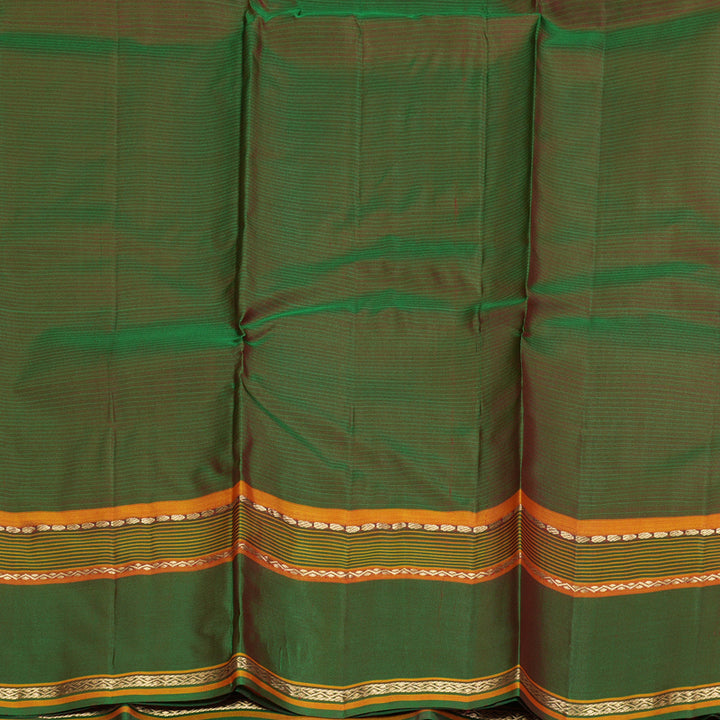 Hayagrivas Handloom Maroon Kanjivaram Silk Saree with Manthalir Border KBF423F1-3