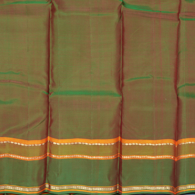 Hayagrivas Handloom Maroon Kanjivaram Silk Saree with Manthalir Border KBF423F1-4