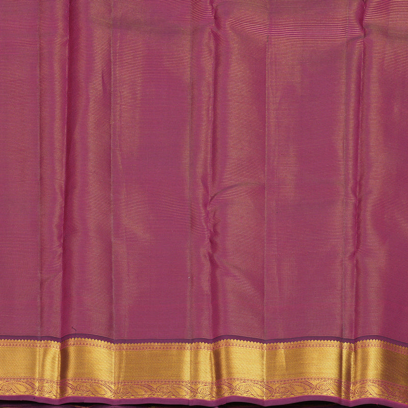Hayagrivas Handloom Wine Purple Kanjivaram Silk Saree KBF427F3-1