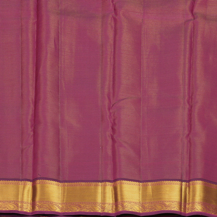 Hayagrivas Handloom Wine Purple Kanjivaram Silk Saree KBF427F3-1