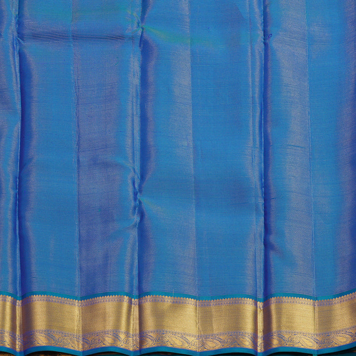 Hayagrivas Handloom Mayilkazhuthu Kanjivaram Silk Saree KBF427F3-2