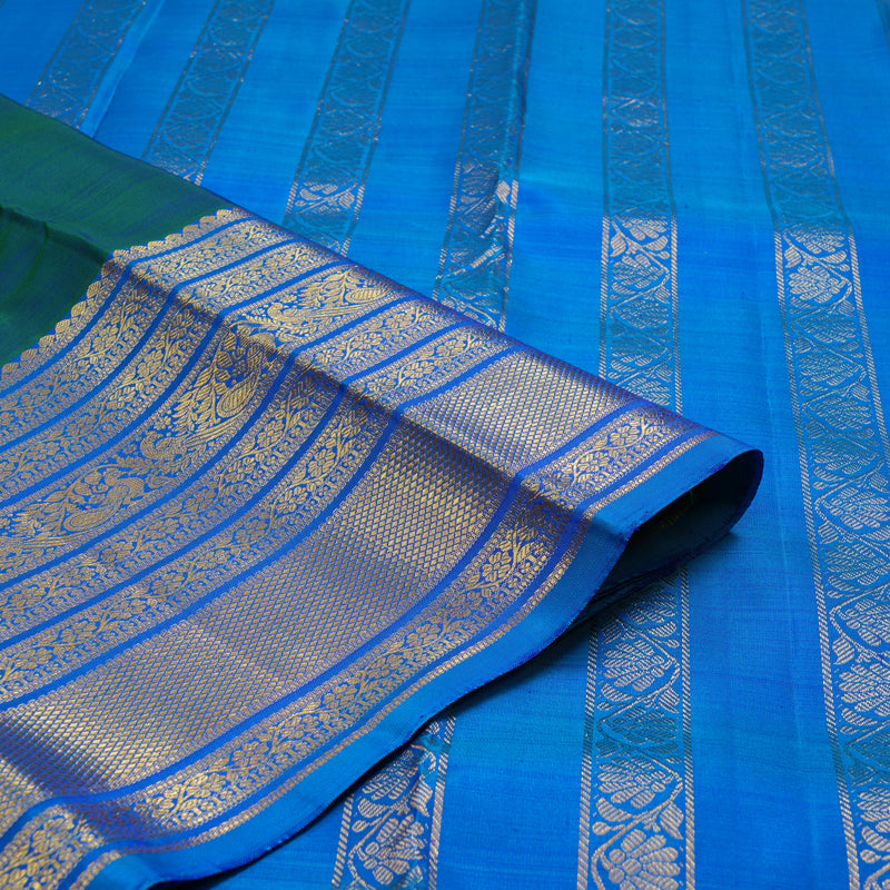 Hayagrivas Handloom Mayilkazhuthu Kanjivaram Silk Saree KBF42D1-14